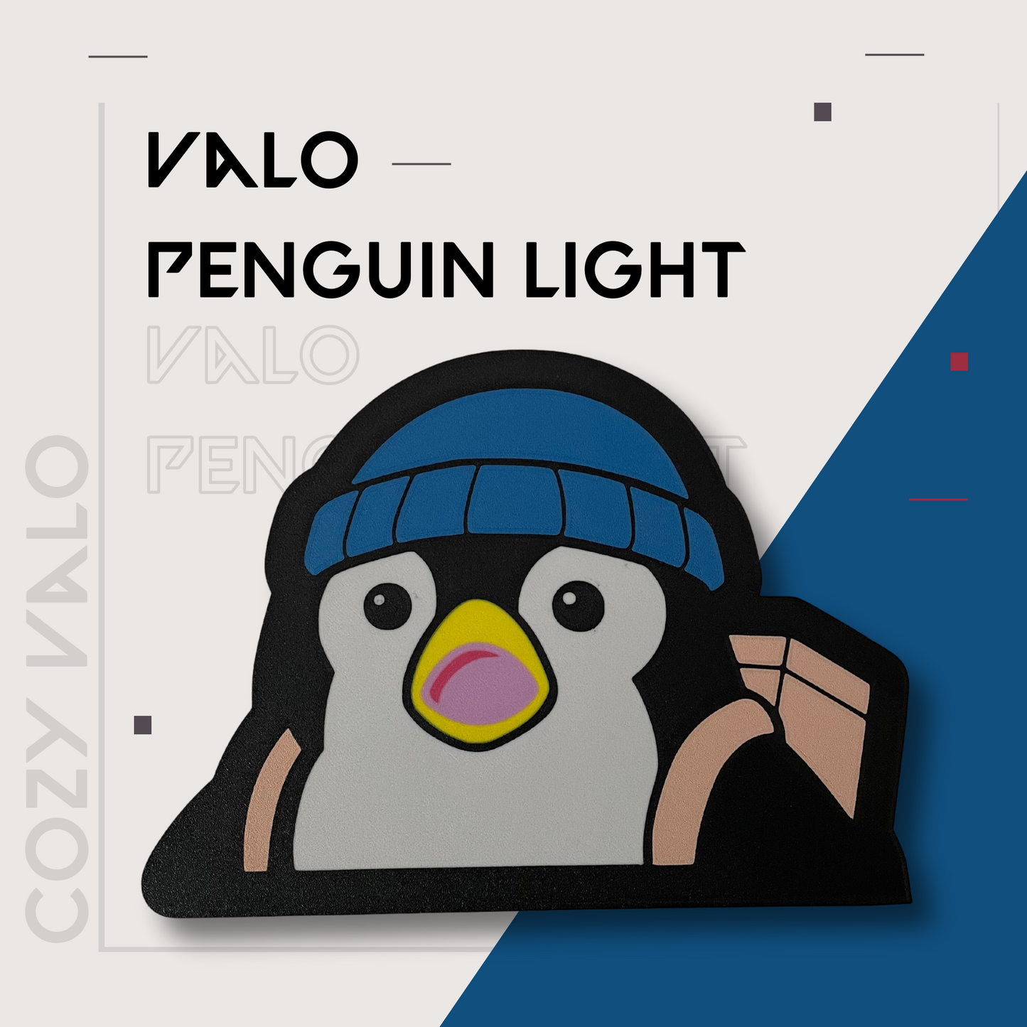 Valorant Penguin Light | Valorant Light | Valorant Desk Light